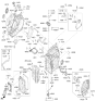 Diagram for 2025 Hyundai Santa Fe Hybrid Automatic Transmission Filter - 46321-3D800