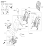 Diagram for Hyundai Sonata Hybrid Seat Heater - 88553-C1800