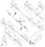 Diagram for Hyundai Sonata Hybrid Axle Shaft - 49500-E6000