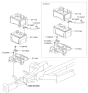 Diagram for Hyundai Tucson Battery Terminal - 37180-2S100