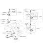 Diagram for 2011 Hyundai Tucson Engine Mount - 21810-2S050