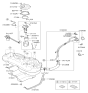 Diagram for Hyundai Fuel Pump - 31111-2S000