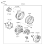 Diagram for 2008 Hyundai Sonata Alternator - 37300-25310