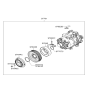 Diagram for 2005 Hyundai Sonata A/C Compressor - 97701-3K220