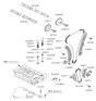 Diagram for Hyundai Sonata Intake Valve - 22211-25002