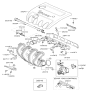 Diagram for Hyundai Sonata PCV Hose - 28931-25300