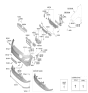 Diagram for 2019 Hyundai Kona Electric Emblem - 86354-K4000