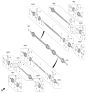 Diagram for 2021 Hyundai Kona Electric Axle Shaft - 49501-K4000