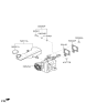 Diagram for Hyundai Kona Electric Brake Master Cylinder Reservoir - 58520-K4010
