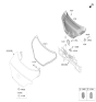 Diagram for Hyundai Weather Strip - 87321-2M000