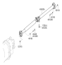Diagram for 2016 Hyundai Genesis Coupe Drive Shaft - 49300-2M360