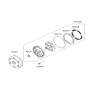 Diagram for 2012 Hyundai Genesis Coupe Torque Converter - 45100-4F091