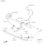 Diagram for Hyundai Genesis Coupe Power Steering Hose - 57510-2M200