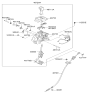 Diagram for 2014 Hyundai Genesis Coupe Shift Cable - 46790-2M200