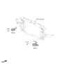 Diagram for 2025 Hyundai Genesis GV70 Horn - 96621-AR000