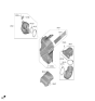 Diagram for 2024 Hyundai Genesis GV70 Hose Clamp - 14716-09000