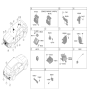 Diagram for 2024 Hyundai Genesis GV70 Antenna - 95460-AR100