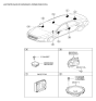 Diagram for 2017 Hyundai Sonata Car Speakers - 96330-C2200
