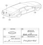 Diagram for 2017 Hyundai Sonata Emblem - 86300-C1000