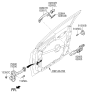 Diagram for 2016 Hyundai Sonata Hybrid Door Check - 79390-C1000