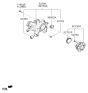 Diagram for Hyundai Sonata Hybrid Steering Knuckle Bushing - 52740-C2100