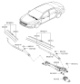 Diagram for 2016 Hyundai Sonata Hybrid Wiper Motor - 98110-C1000