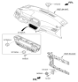 Diagram for Hyundai Sonata Hybrid A/C Switch - 97250-E6820-GU