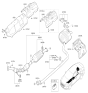 Diagram for 2024 Hyundai Elantra Exhaust Hanger - 28780-C1000