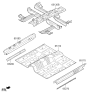 Diagram for Hyundai Sonata Hybrid Floor Pan - 65110-E6001