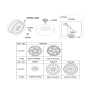 Diagram for Hyundai Elantra Wheel Cover - 52960-F2000