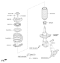 Diagram for Hyundai Elantra Shock Absorber - 54651-F2060