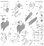 Diagram for 2020 Hyundai Elantra Armrest - 84660-F2110-XU8