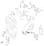 Diagram for 2019 Hyundai Elantra Engine Control Module - 39118-2BAN4