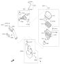 Diagram for Hyundai Air Duct - 28210-F3000