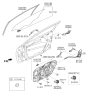 Diagram for 2016 Hyundai Elantra Window Regulator - 82471-F3030