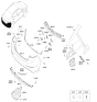 Diagram for Hyundai Elantra Bumper - 86611-F3000