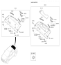 Diagram for Hyundai Elantra Light Socket - 92730-3X000