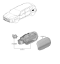 Diagram for Hyundai Santa Fe Fuel Door - 69511-S2500