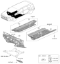 Diagram for Hyundai Santa Fe Dash Panels - 84120-S2300
