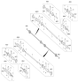 Diagram for Hyundai Santa Fe Hybrid CV Joint - 496A3-L3000