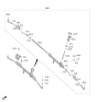 Diagram for Hyundai Santa Fe Steering Gear Box - 56500-S2500