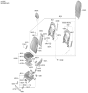 Diagram for 2023 Hyundai Santa Fe Hybrid Seat Cover - 88160-S2160-NRF