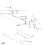 Diagram for 2022 Hyundai Santa Fe Sway Bar Kit - 54810-P2000