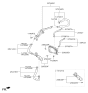 Diagram for 2013 Hyundai Santa Fe Sport Oil Cooler Hose - 97324-2W100