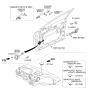 Diagram for Hyundai Santa Fe Sport Door Handle - 82651-2W010