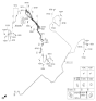 Diagram for Hyundai Santa Fe Hydraulic Hose - 58732-2W000