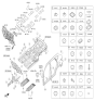 Diagram for Hyundai Santa Fe Sport Dash Panels - 84120-4Z000