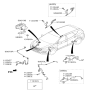 Diagram for 2013 Hyundai Santa Fe Sport ABS Control Module - 58920-4Z000
