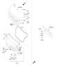 Diagram for Hyundai Genesis Tailgate Lift Support - 81771-3M000