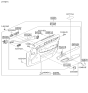 Diagram for Hyundai Genesis Coupe Door Handle - 82610-3M000-CR